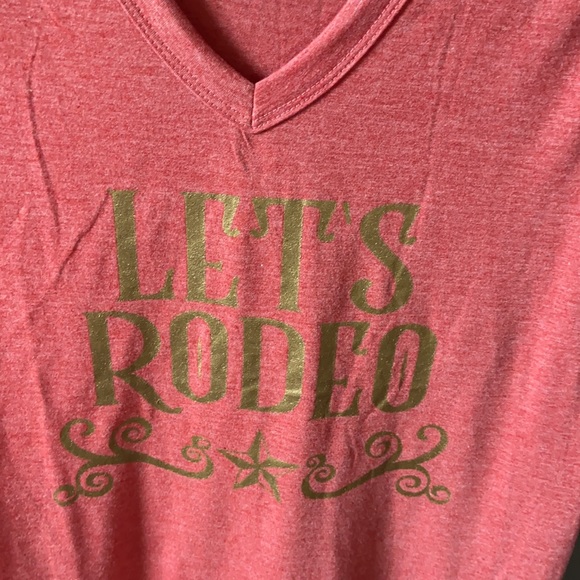 Let’s Rodeo Tshirt - Picture 2 of 2